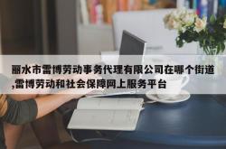 丽水市雷博劳动事务代理有限公司在哪个街道,雷博劳动和社会保障网上服务平台